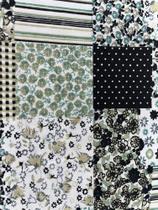 Tecido Tricoline 100% algodão estampas diversas 1,50 de largura por 1 metro de comprimento