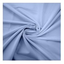 Tecido tricoline 100% algodão liso 1.50mts/larg azul bebê metro Tecido tricoline 100% algodão liso 1.50mts/larg azul bebê metro
