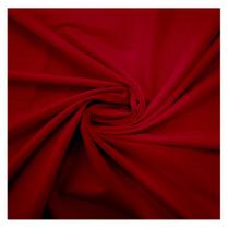 Tecido tricoline 100% algodão liso 1.50mts/larg vermelho metro