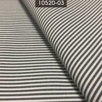Tecido Tricoline Alfaiataria Listrada 60%Poli 40%Alg Grafite Tecido Tricoline Alfaiataria Listrada 60%Poli 40%Alg Grafite