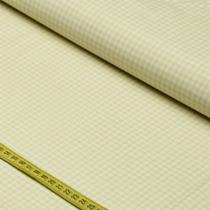 Tecido Tricoline Basics Colors : Xadrez Creme (0,50x1,50)