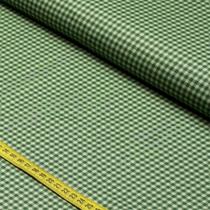 Tecido Tricoline Basics Colors : Xadrez Verde Acinzentado (0,50x1,50)
