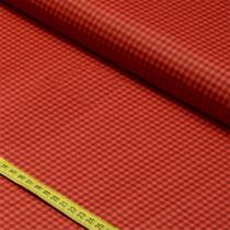 Tecido Tricoline Basics Colors : Xadrez Vermelho Claro (0,50x1,50)