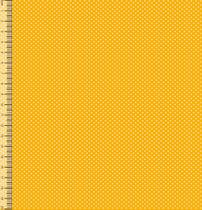 Tecido Tricoline Bolinha Micro Amarelo Ouro 99323-1039