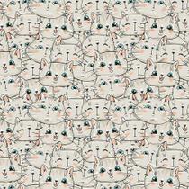 Tecido Tricoline Coleção Cat Lovers 0,50x1,50 mt