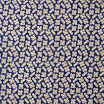 Tecido tricoline coleção medicina curativo bege fundo marinho 0,50x1,50 mts