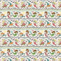 Tecido Tricoline Coleção Mermaid 0,50x1,50 mt