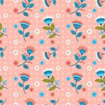Tecido Tricoline Coleção Modern Flowers 0,50x1,50 mt Tecido Tricoline Coleção Modern Flowers 0,50x1,50 mt