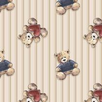 Tecido tricoline coleção teddy bear
