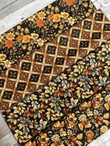 Tecido Tricoline Digital 100% algodão - 4 paninhos 50x75 cm cada - Kit Istambul