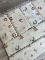 Tecido Tricoline Digital 100% algodão - 6 paninhos 50x75 cm cada - Kit Farolzinho Tecido Tricoline Digital 100% algodão - 6 paninhos 50x75 cm cada - Kit Farolzinho