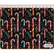 Tecido Tricoline Digital Natal Coleção Cozy Bengala 100% Algodão 50x150cm Fernando Maluhy