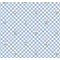 Tecido Tricoline Digital Xadrez Azul com Rosa 50 x 150 cm Fernando Maluhy Tecido Tricoline Digital Xadrez Azul com Rosa 50 x 150 cm Fernando Maluhy