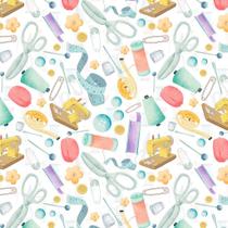 Tecido Tricoline Estampa Digital para Costura - Peripan - 50 cm x 150 cm