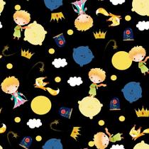 Tecido Tricoline Estampa Digital Pequeno Príncipe - Peripan - 50 x 150 cm - Ideal para Artesanato e Patchwork