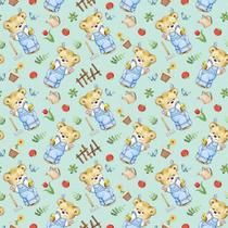 Tecido Tricoline Estampa Digital - Ursinho Jardineiro (Urso) - Peripan - 50 x 150 cm - Ideal para Artesanato e Patchwork Tecido Tricoline Estampa Digital - Ursinho Jardineiro (Urso) - Peripan - 50 x 150 cm - Ideal para Artesanato e Patchwork