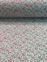 Tecido Tricoline Estampado 100 Algodão (50cm X 1,5m) - Estampas florais