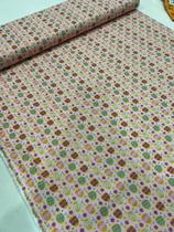 Tecido TRICOLINE Estampado 100% Algodão 50cm x1,50m Est 67 a 100 Artesanato- costura criativa