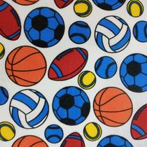 Tecido Tricoline Estampado Bola