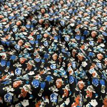 Tecido Tricoline Estampado Floral 100% Algodão 1,40m para Roupas e Artesanatos Tecido Tricoline Estampado Floral 100% Algodão 1,40m para Roupas e Artesanatos