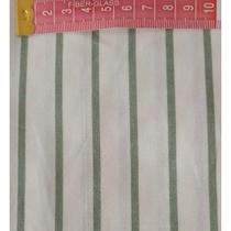 Tecido Tricoline Estampado Listrado Verde Malva 50x150cm Fernando Maluhy Tecido Tricoline Estampado Listrado Verde Malva 50x150cm Fernando Maluhy