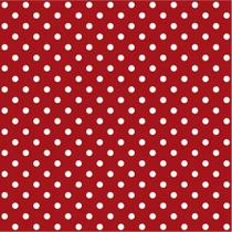 Tecido Tricoline Estampado Madri Vermelho-1,50 m de Largura Tecido Tricoline Estampado Madri Vermelho-1,50 m de Largura