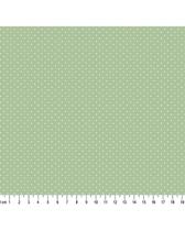 Tecido Tricoline Estampado Poá, Cor Verde Nude, 50x150cm, Tecidos Caldeira Tecido Tricoline Estampado Poá, Cor Verde Nude, 50x150cm, Tecidos Caldeira