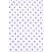 Tecido Tricoline Estampado Poá Pequeno Preto Fundo Branco - 1,50m de Largura
