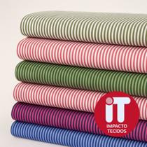 Tecido Tricoline Fio Tinto Listrado 100% Algodão Qualidade Premium 1 metro x 1,50 Tecido Tricoline Fio Tinto Listrado 100% Algodão Qualidade Premium 1 metro x 1,50