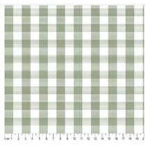 Tecido Tricoline Fio Tinto Xadrez padrão 20XM Verde Malva 1134, 50x150cm Tecidos Caldeira Tecido Tricoline Fio Tinto Xadrez padrão 20XM Verde Malva 1134, 50x150cm Tecidos Caldeira