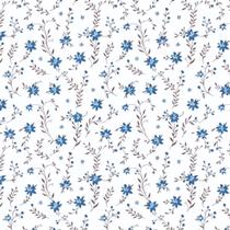 Tecido Tricoline Floral Petit Flor Várias Cores 100% Algodão 1,2 e 3 metros x 1,50mt - Tecido Tricoline Floral Petit Flor Várias Cores 100% Algodão 1,2 e 3 metros x 1,50mt -