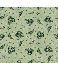 Tecido Tricoline Folhagens Cor 02 Verde 0,50x1,50 metros Tecido Tricoline Folhagens Cor 02 Verde 0,50x1,50 metros