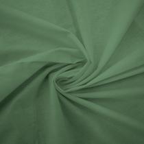 Tecido Tricoline Liso Verde Antigo - Peripan - 50 x 150 cm - Ideal para Artesanato e Patchwork