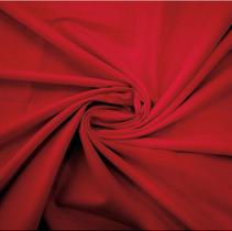 Tecido Tricoline Liso Vermelho - Peripan - 50 cm de largura x 150 cm de comprimento