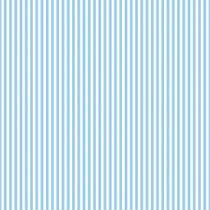 Tecido Tricoline Listrado Azul Nuvem - 4 mm - Peripan - 50 x 150 cm - Ideal para Artesanato e Patchwork