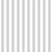 Tecido Tricoline Listrado Cinza (8 mm) - Peripan - 50 x 150 cm - Ideal para Artesanato e Patchwork