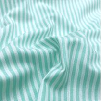 Tecido Tricoline Listrado Fio Tinto - Listras 3 mm - Verde Água - Tecidos Caldeira - 50 x 150 cm Tecido Tricoline Listrado Fio Tinto - Listras 3 mm - Verde Água - Tecidos Caldeira - 50 x 150 cm