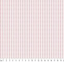 Tecido Tricoline Listrado Fio Tinto Rosê 3 mm para Artesanato - Tecidos Caldeira - 50 x 150 cm Tecido Tricoline Listrado Fio Tinto Rosê 3 mm para Artesanato - Tecidos Caldeira - 50 x 150 cm