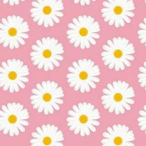 Tecido Tricoline Margaridas 100% Algodão 1 mt x 1,50mt Artesanato e Costura Criativa - Tecido Tricoline Margaridas 100% Algodão 1 mt x 1,50mt Artesanato e Costura Criativa -