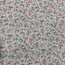 Tecido Tricoline Mini Floral Tainá Rosa - Teksana - 50 cm x 150 cm para Artesanato e Patchwork Tecido Tricoline Mini Floral Tainá Rosa - Teksana - 50 cm x 150 cm para Artesanato e Patchwork