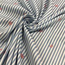 Tecido Tricoline Mista Bord. 50%Polie 47%Alg 3%Ela Opção 04