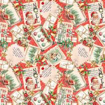 Tecido Tricoline Natalino Dohler 100% Algodão Natal 1 Metro