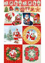 Tecido Tricoline Patchwork 100% Algodão - 1 Metro - Estampas Tecido Tricoline Patchwork 100% Algodão - 1 Metro - Estampas