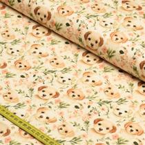 Tecido Tricoline Pet Chic : Puppies (0,50x1,50) Tecido Tricoline Pet Chic : Puppies (0,50x1,50)