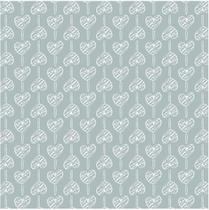 Tecido Tricoline Pirulito de Corações - Fundo Cinza - Fabricart - 50 cm x 150 cm Tecido Tricoline Pirulito de Corações - Fundo Cinza - Fabricart - 50 cm x 150 cm