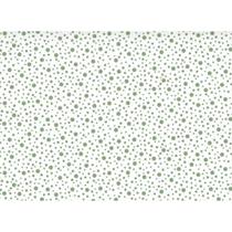 Tecido Tricoline Poá Livorno Verde - 50 x 150 cm - Tecidos Caldeira