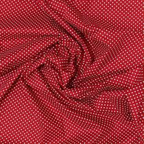 Tecido Tricoline Poá Vermelho -1,50m de Largura Tecido Tricoline Poá Vermelho -1,50m de Largura