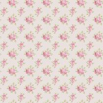 Tecido Tricoline Rosinhas (Floral) - Caminho das Cores - Peripan - 50 x 150 cm - Ideal para Artesanato e Patchwork