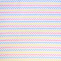 Tecido Tricoline Tutti Frutti Chevron - 1,50m de Largura Tecido Tricoline Tutti Frutti Chevron - 1,50m de Largura