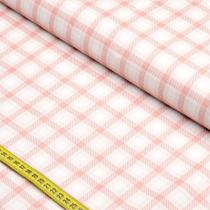 Tecido Tricoline Xadrez : Blush 3 (0,50x1,50) Tecido Tricoline Xadrez : Blush 3 (0,50x1,50)